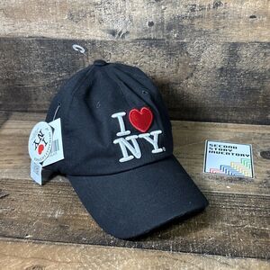 I Love NY Cap - Black New York City Baseball Hat from NYC NEW w/ Tags